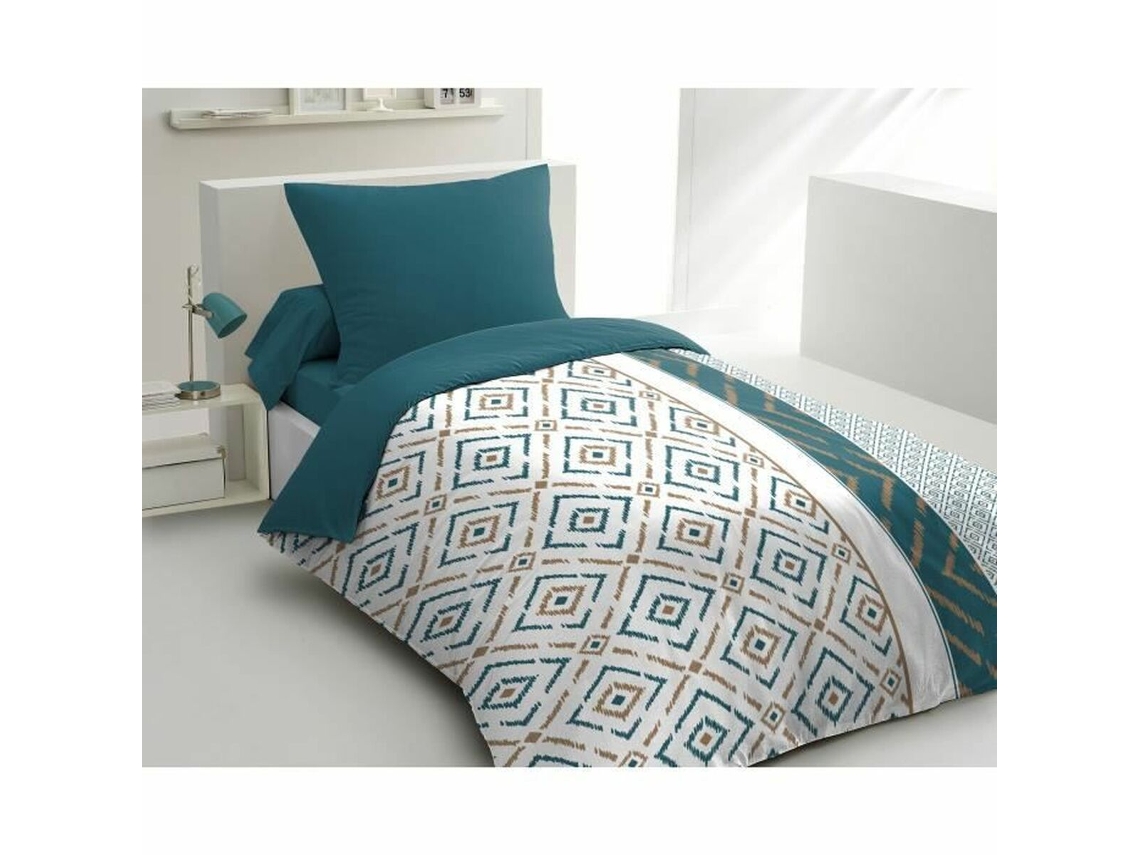 Edredão Home Linge Passion Ethno Azul 140 X 200 Cm