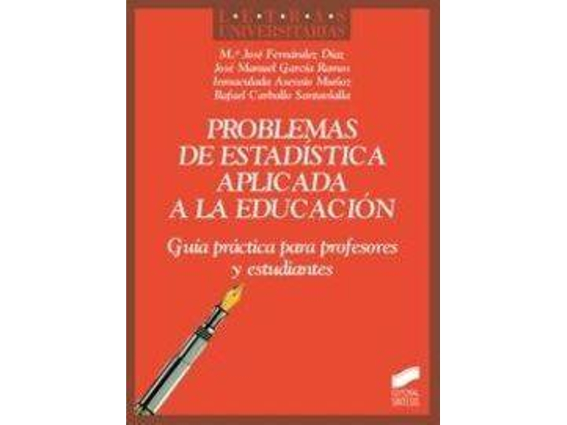 Livro Problemas De Estadística Aplicada A La Educación de Vários Autores