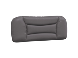 Conjunto 1 Almofadão De Cabeceira Vidaxl Cinzeto Couro Sintético (102 X 15 X 48 Cm)