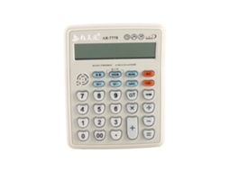 Calculadora de Mesa Musical 12 Dígitos LCD com Função Piano | S/MARCA