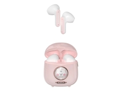 Auriculares Carregamento Tipo Embutido Yizhood True Wireless Bluetooth Com Cancelamento De Ruído Rosa