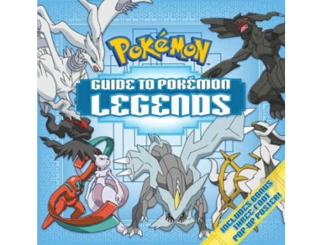 Livro guide to pokemon legends de pikachu press (inglês)
