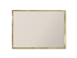 Quadro magnético de parede rosa intenso para quarto Espelharte (70x50 cm)