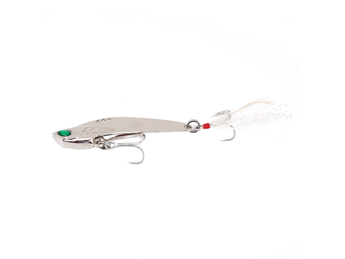 Flying Fish Spoon Lure (fish-attracting Bionic, Red-green Eyes) Silver 16g Metal Hard Bait Lure