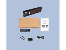 Relógio SFUSHOS Digital Led, Grande, 1,8 polegadas, Temporizador