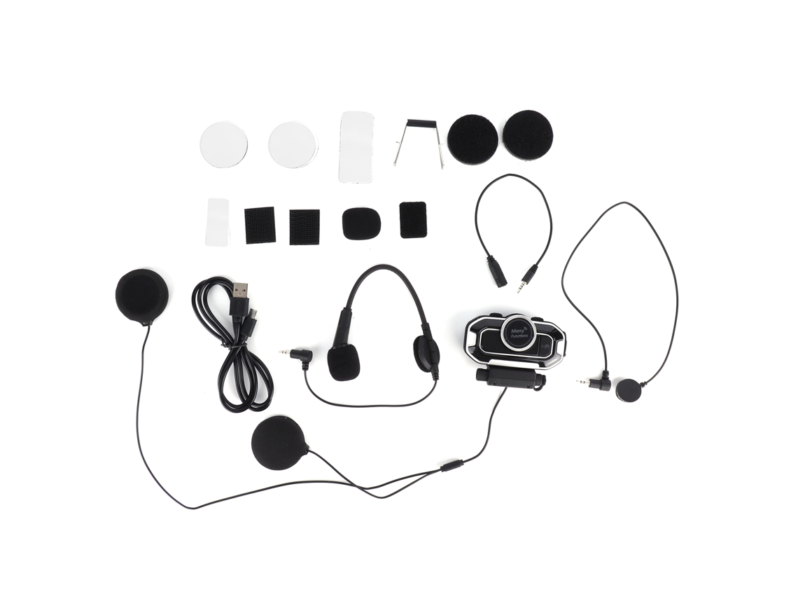 Fone de Ouvido Bluetooth 5.0 para Capacete de Motocicleta À Prova D'água | S/MARCA