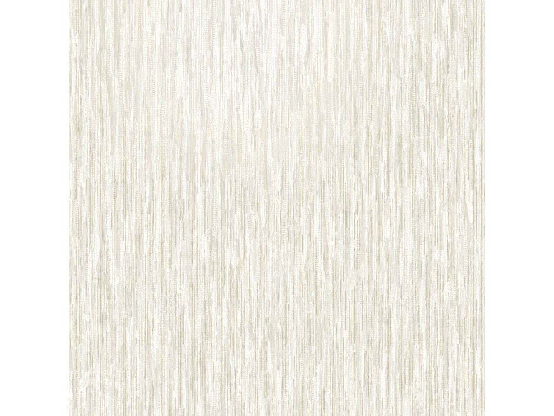 Papel De Parede Liso Listrado Rosalie Da Rasch, 10 M X 53 Cm, Creme(32, 9 Pés X 20, 9 Polegadas)
