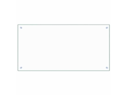 Kitchen Backsplash, Kitchen Backsplashes Vidaxl Transparente Vidro (100 X 50 X 0.6 Cm)