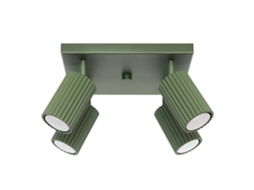 Sollux Sl.1621 Karbon Lámpara De Techo 4 Verde Oliva