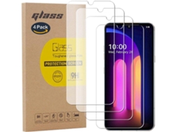 Conjunto de Películas de Ecrã Filme Alta Transparência Super Sem para Lg V60 Thinq 5G HONGWE. (4un)