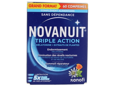 Novanuit Tripla Ação 60 Comprimidos SANOFI