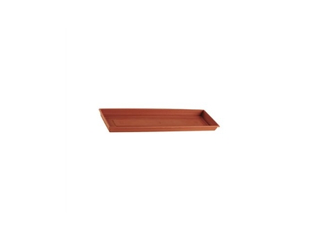 Prato De Plástico 55cm Retangular. Jardineira 58cm 509 059 Plasvidavi