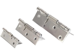 Dobradiças De Mola Com Fechamento Automático Em Aço Inoxidável Para Caixas Janelas, Portas De Armários E Móveis, Com