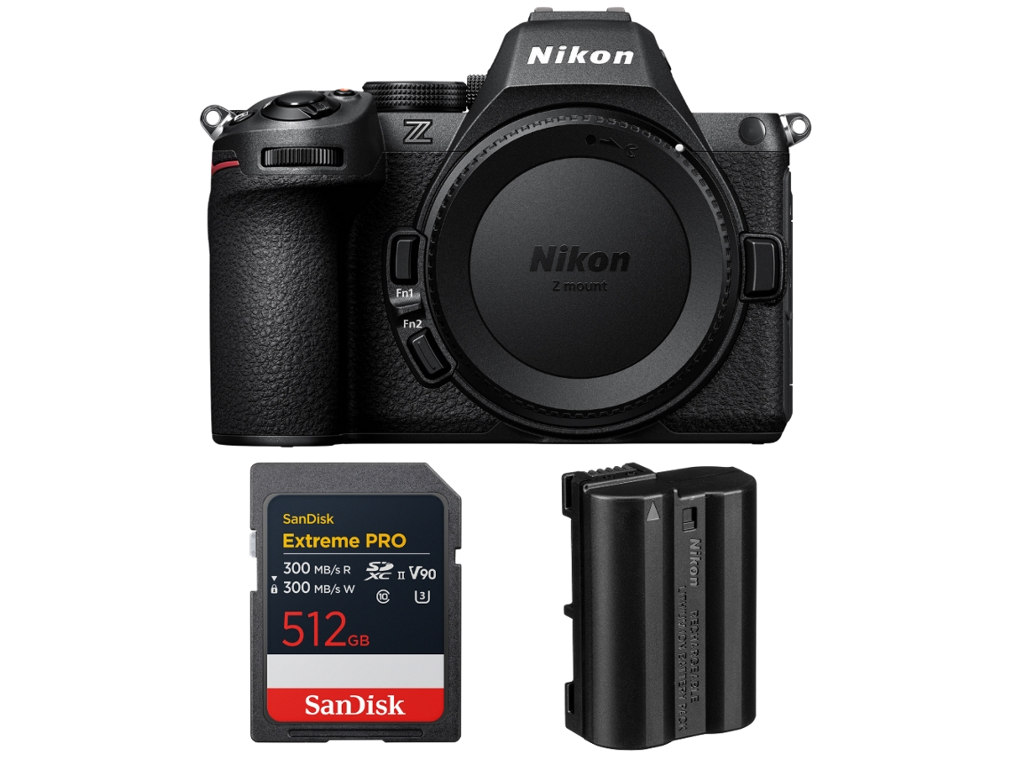 Z5 Ii + 1 Sandisk 512gb Extreme Pro Uhs ii Sdxc + Nikon En el15c + Ebook “20 Dicas para Fotos Que Impressionam” NIKON