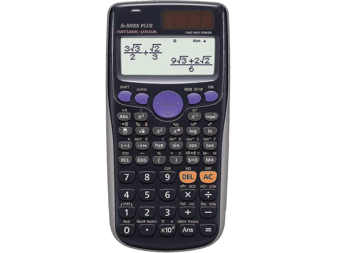 Calculadora Científica Fx-82es Plus, Preta