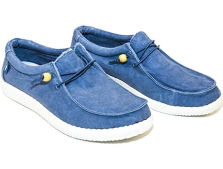 Sapatos WALKIN PITAS 150 Wallabi Algodão Mulher (40 - Azul)