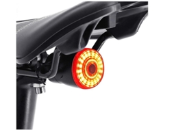 Luz Traseira Para Ciclismo Mtb Led Recarregável Usb Farol Redondo Yizhood (preto)