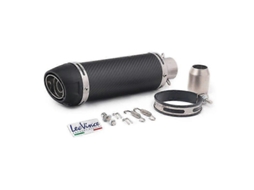 Exaustor Universal Moto Leovince Fibra Carbono E Mark Honda Yamaha Kawasaki R1 R3