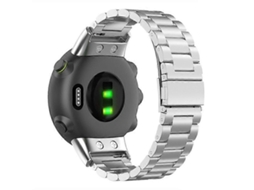Pulseira De Substituição De Metal Com Fecho Dobrável Para Garmin Forerunner 45/45s/swim 2. Olysi Shop