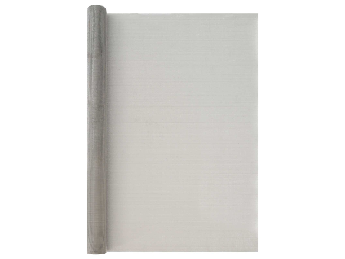 Vidaxl Tela De Malha 100 X 2000 Cm 30 Mesh Aço Inoxidável 201 Prateado
