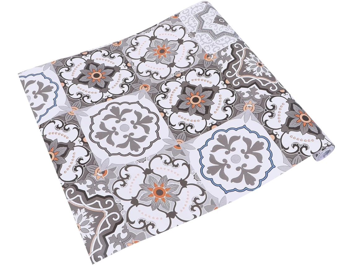 Adesivo Azulejos Cozinha Resistente Prova Pvc Delicado Padrão Étnico Proteger Paredes Óleo À D Água GOKOCO