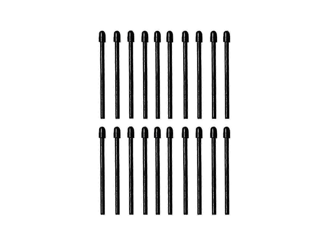 Pontas/pontas De Marcador Stylus 2 Pontas/pontas Macias De Reposição Pretas Olysi Shop (pacote Com 20)