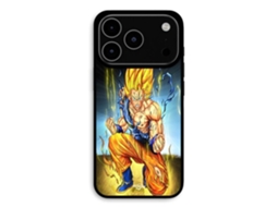 Capa Para Iphone 17 Pro Max Com Goku Ajoelhado No Chão (maniacase)