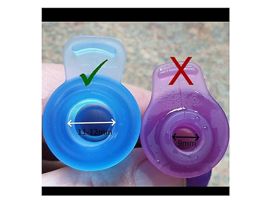 Bicos de substituição Camelbak Eddy para mamadeiras com 2 canudos Brilvibera (pacote com 4)