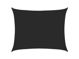 Para sol Estilo Vela 160 G/m² 6x7 M Pead Preto MAISON EXCLUSIVE