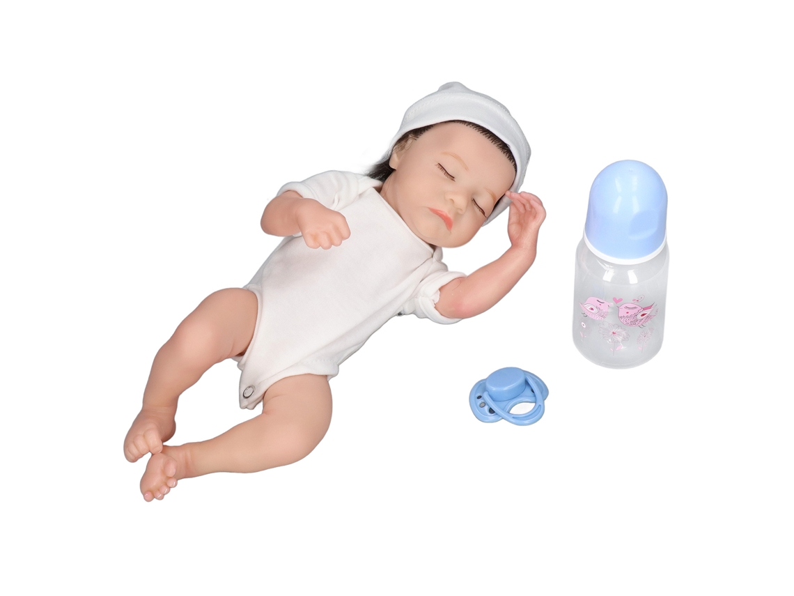Muñeca Bebé Simulada De Silicona De 12 Polegadas Posable Realista Lavável Para Crianças E Novos Pais