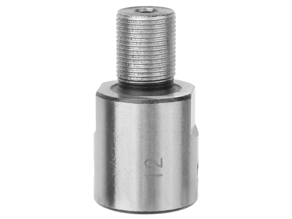 Haste de conexão em aço inoxidável M14*1 para mandril de rosca K01-50/63 K02-50/63 (12mm)