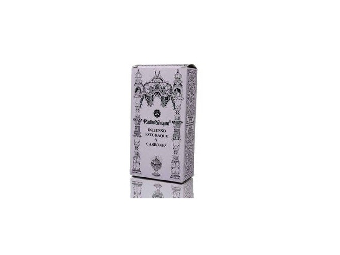 Incenso Radhe Estoraque e Carvão 100g RADHE SHYAM