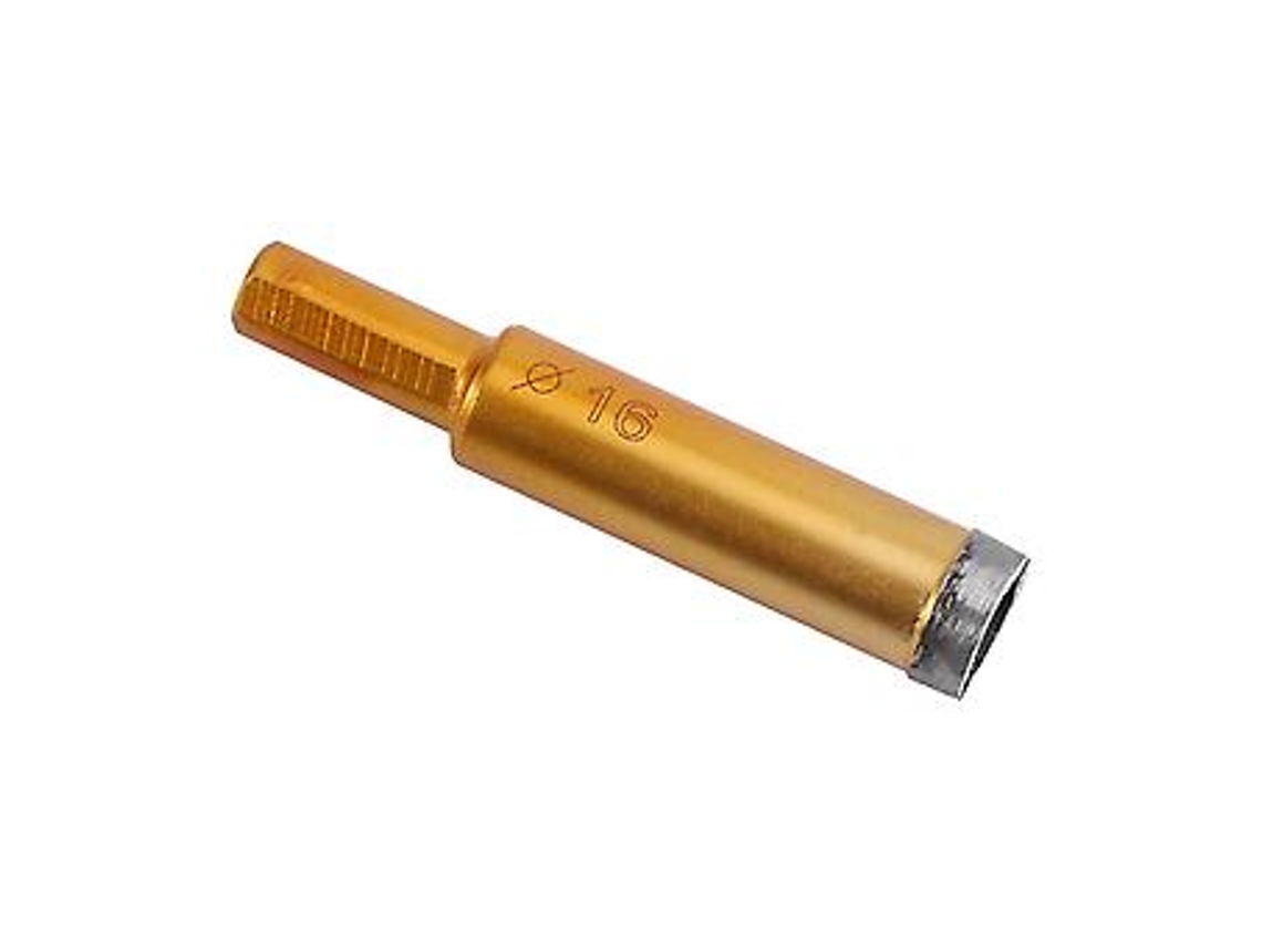 Broca Diamantada Para Serra Copo, Ferramenta Para Cerâmica, Mármore, Vidro E Pedra Slowmoose (16 Mm)