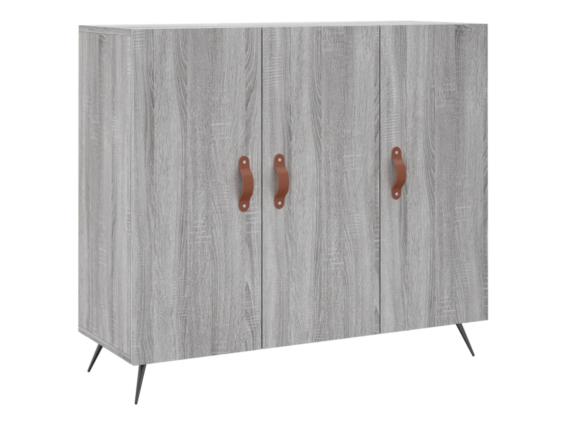 Sideboard, Sideboards Vidaxl Cinzeto Madeira Processada (n/a)