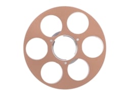 Carrete de cinta de aluminio vacío con 6 orificios para grabadora de cinta miniatura Nagra Gold | S/MARCA