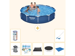 Bestway Piscina Bestway Steel Pro Redonda - 366x76 Cm - 8-peças S21593