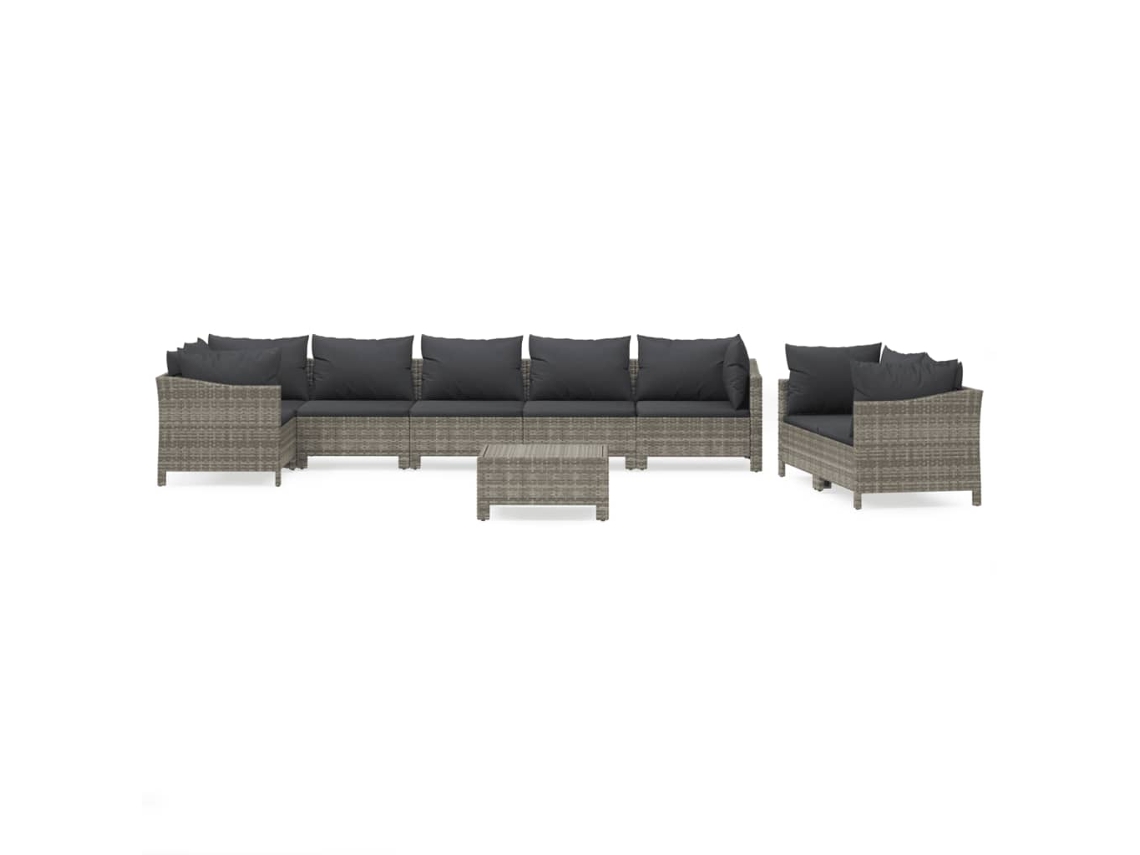 Garden Lounge Set, Garden Lounge Sets Vidaxl Cinzeto Rattan / Vime (n/a)
