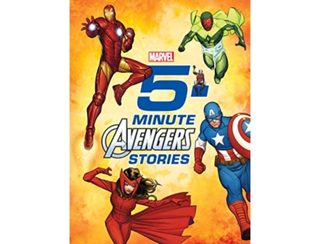 Livro 5Minute Avengers Stories de Marvel Press Book Group (Inglês - Capa Dura)