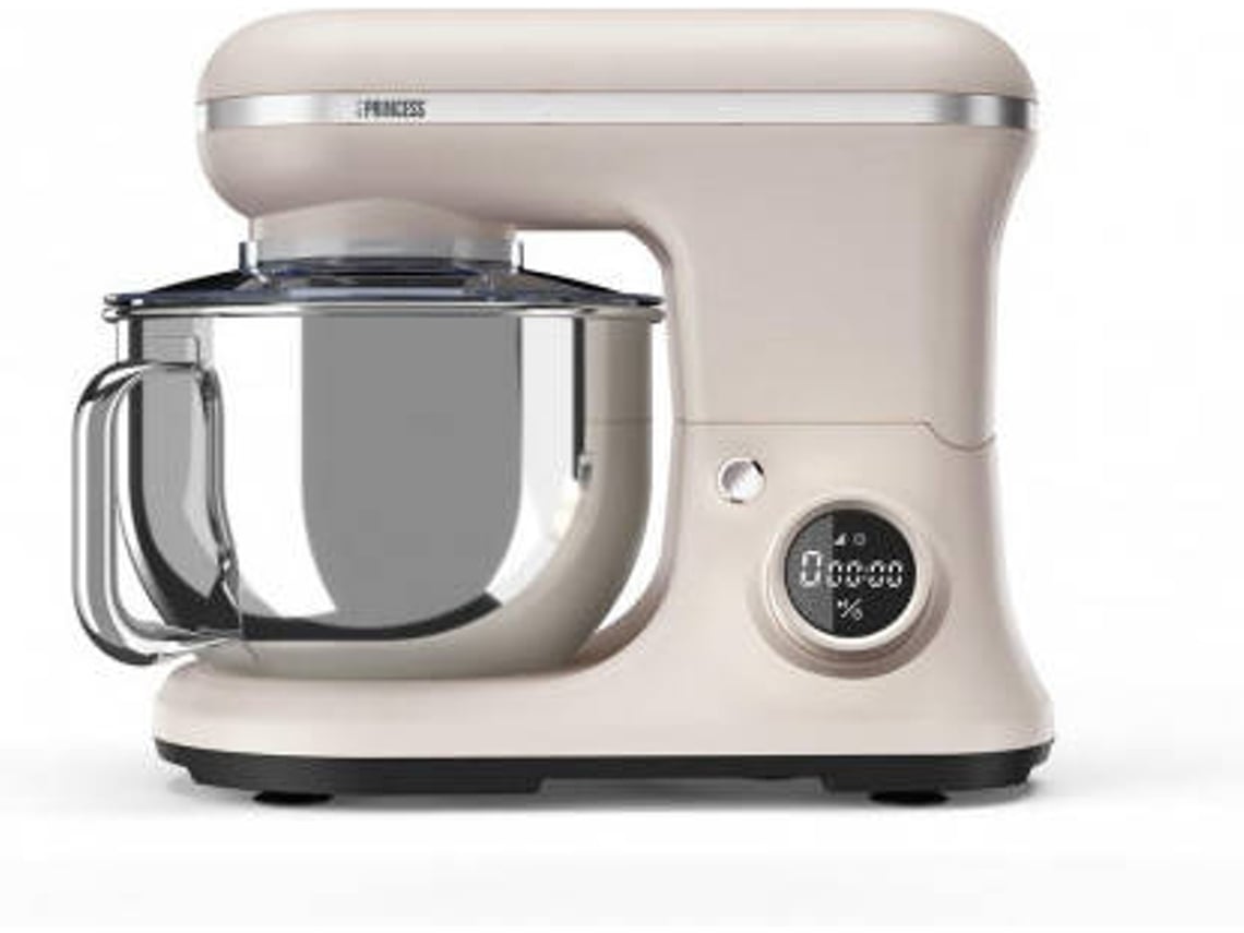Robô de Cozinha PRINCESS 01.220138.01.001 (5 L - 1200 W - 3 acessórios ...
