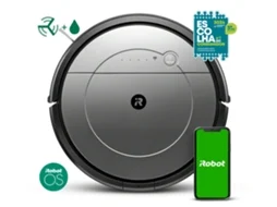 Aspirador Robô + Mopa IROBOT Roomba Combo (Autonomia 100 min - Cinzento)