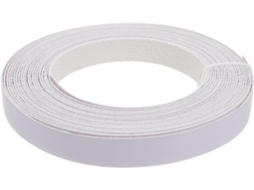 Fita adesiva de PVC branca Luxshiny para bordas, 1 rolo, para MDF
