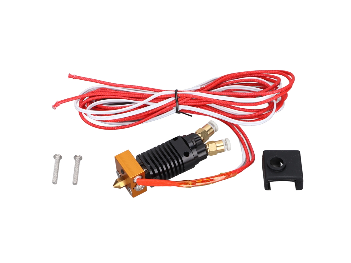 Kit Hotend 2 Em 1, Extrusora De Metal 12v Para Impressora 3d, Com Parafusos De Proteção De Silicone Para Ender 3 E Cr10s Pro12v