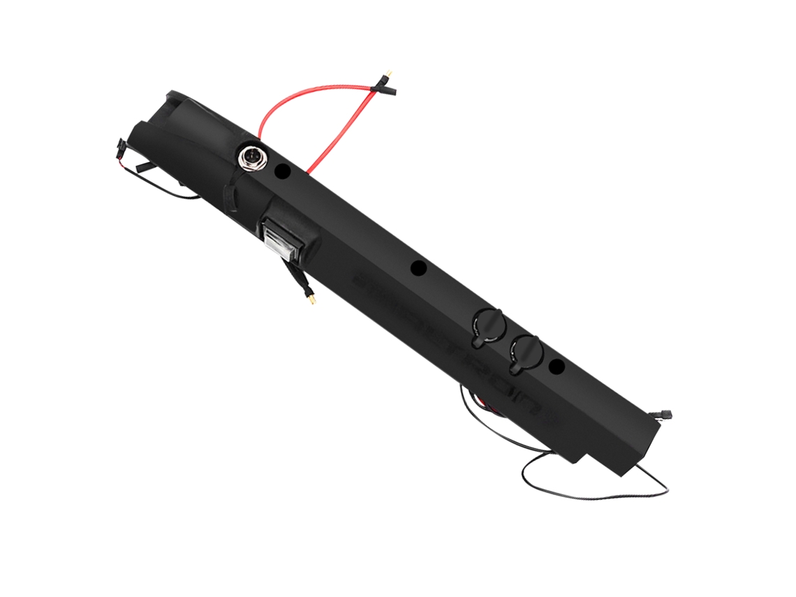 Minimotors Cache Deck Lateral Esquerdo Completo Para Patinete Dualtron Ultra Preto
