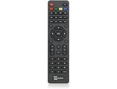 Controle Remoto TELE SYSTEM Ts6105 Controle Versátil Preto Infravermelho Set-Top Box