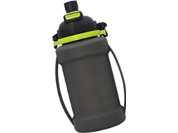 Garrafa De Água Dobrável Para Camping Textura Silicone Qualidade Alimentar Adequada Bebidas Quentes E Frias Ideal