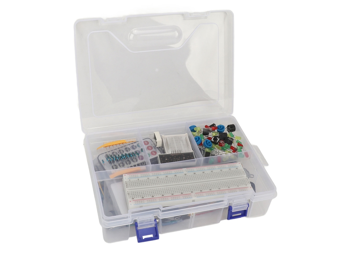 Kit De Componentes Eletrônicos Básico Para Iniciantes Com Ferramentas De Reparação Rfid Motor Passo A Passo Servo Para R3