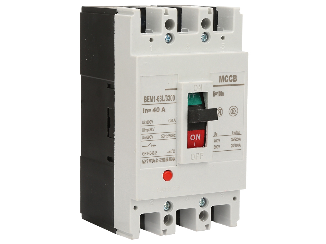 Laxiscreed Disjuntor 3p Com Contatos De Cobre, Resistência A 800v, Sistema Integrado De Circuito