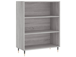 Bookcase, Bookcases Vidaxl Marrom Madeira Processada (n/a)
