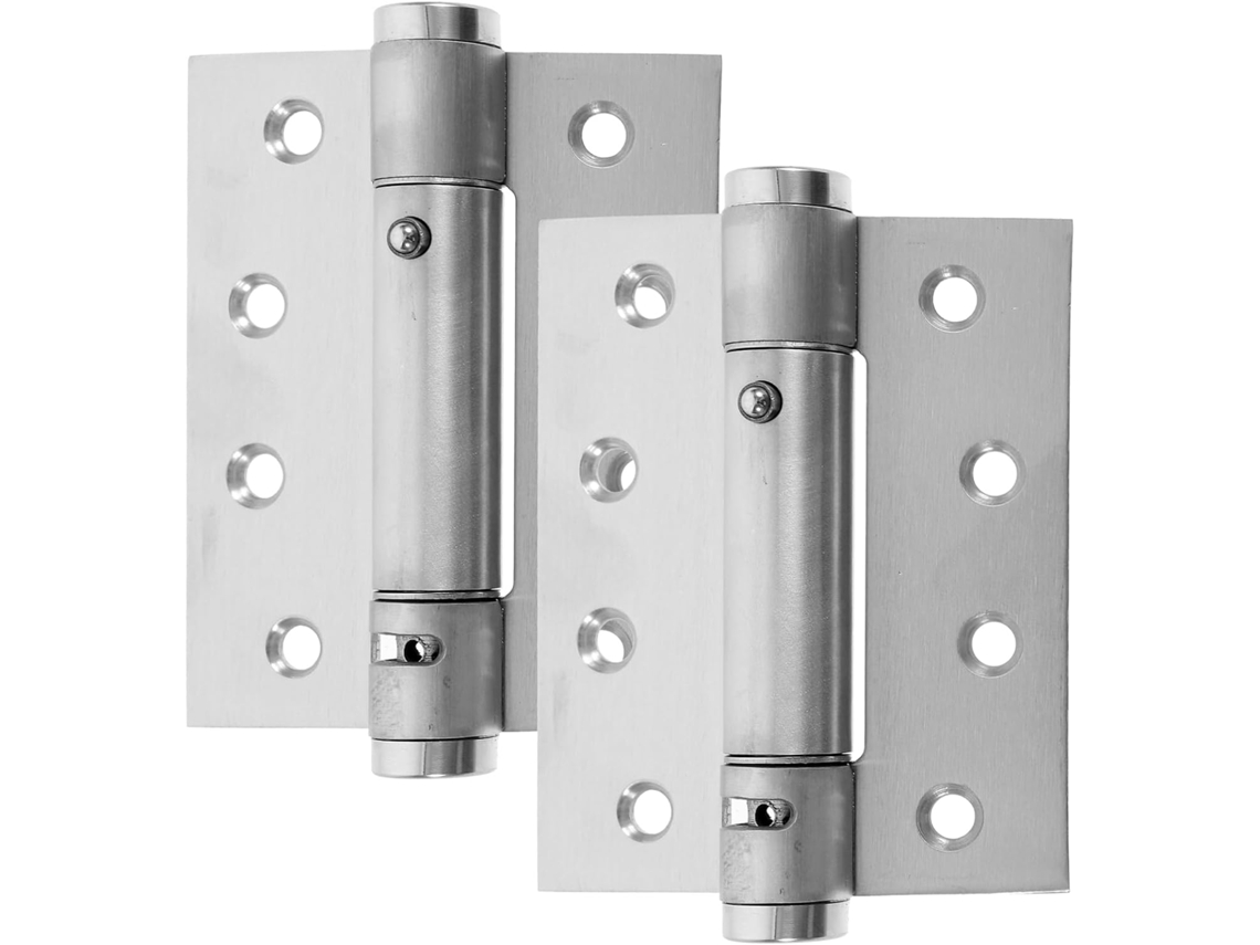 Porta Mosquiteira Automática De 2 Peças Com Dobradiça De Mola Para Fácil Instalação.