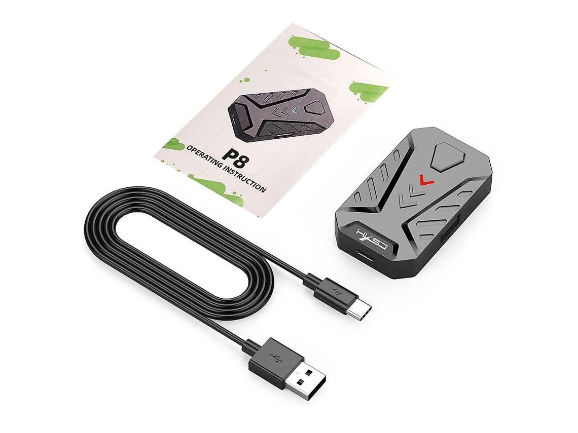 Conversor De Jogos Com Fio Da Versão Móvel Do Teclado E Do Mouse Do Controlador P8 Para